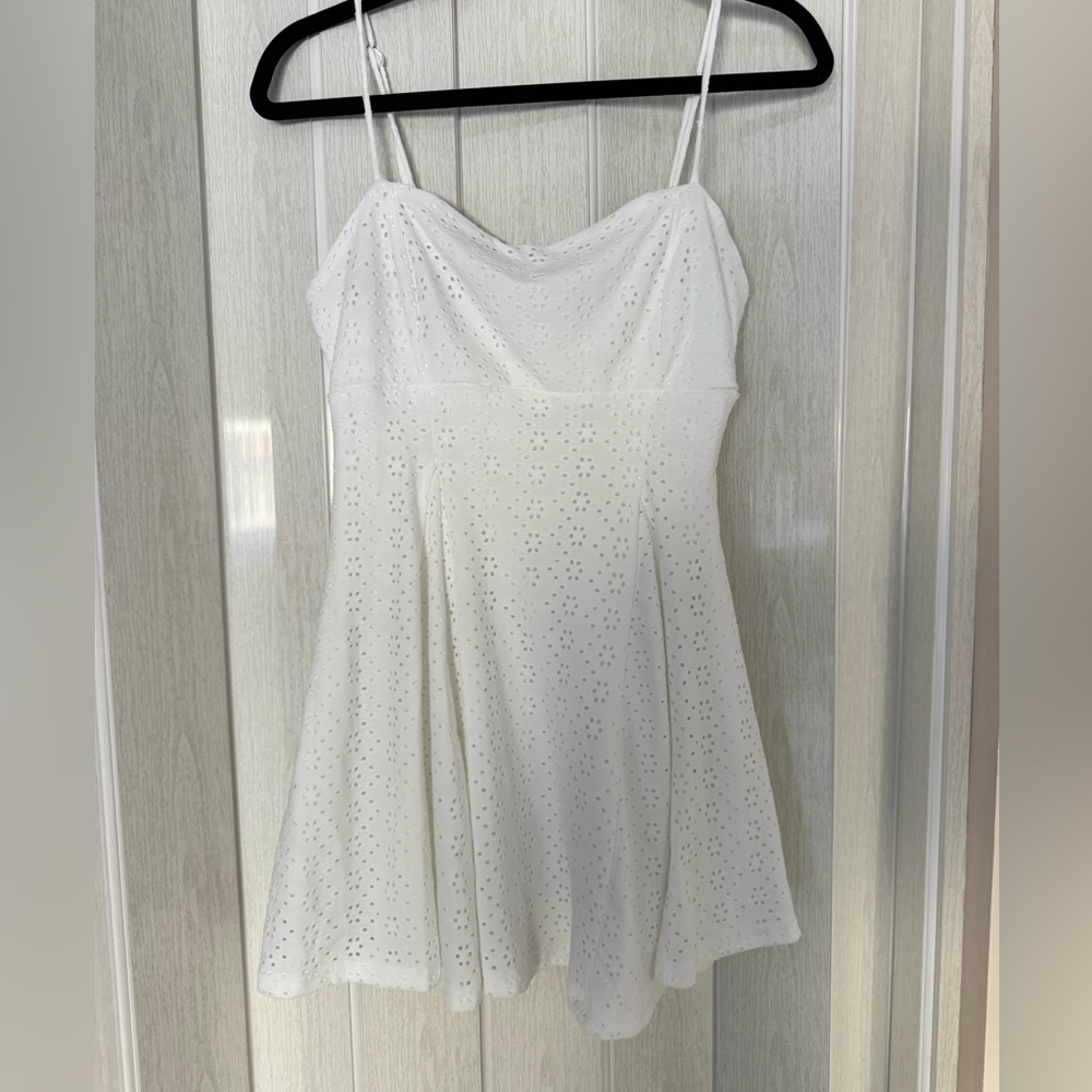 White Eyelet Sundress
